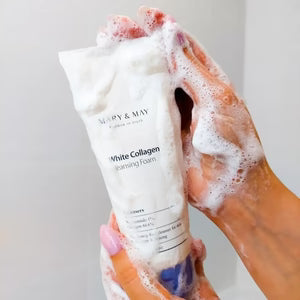 White Collagen Foam – Glow Cleanser | غسول تفتيح البشرة